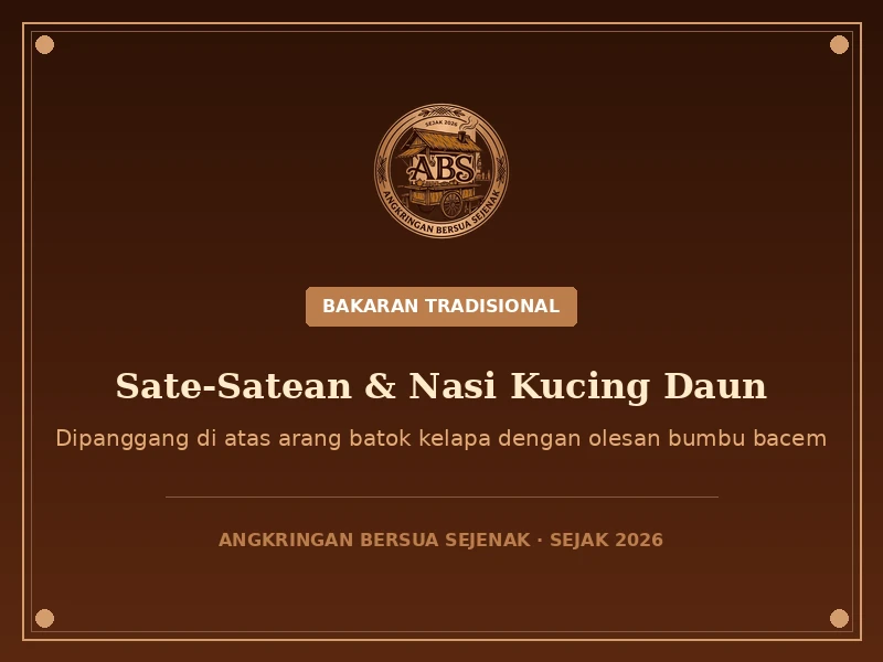 Bakaran Sate Angkringan